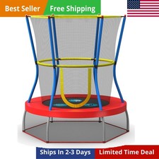 Mini Trampoline with Enclosure Net