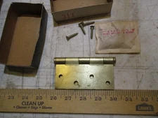 Vintage Hager Heavy Duty 4 Hole 4" Hinge - Lot of 1