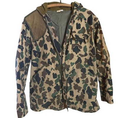 Vintage Duck Camoflauge Hunting Coat