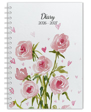 Image of Mid Year Academic Diary Planner 2026/27 | Week to View | A4 & A5 | Sprial Bound