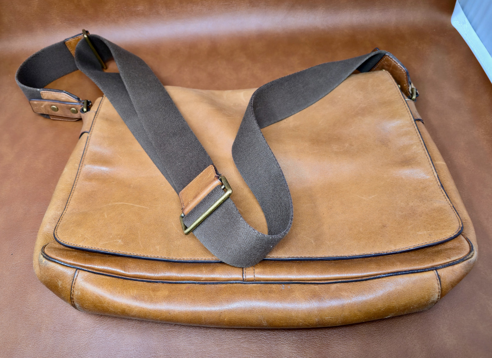 Coach Bleecker Legacy Courier Messenger Bag E1269-704… - Gem