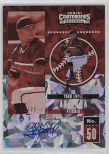 2020 Panini Contenders Cracked Ice /23 Yoan Lopez #CA-YL Auto 0eq6