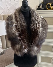 Saga Fox Saga Furs Collar Scarf Clip On