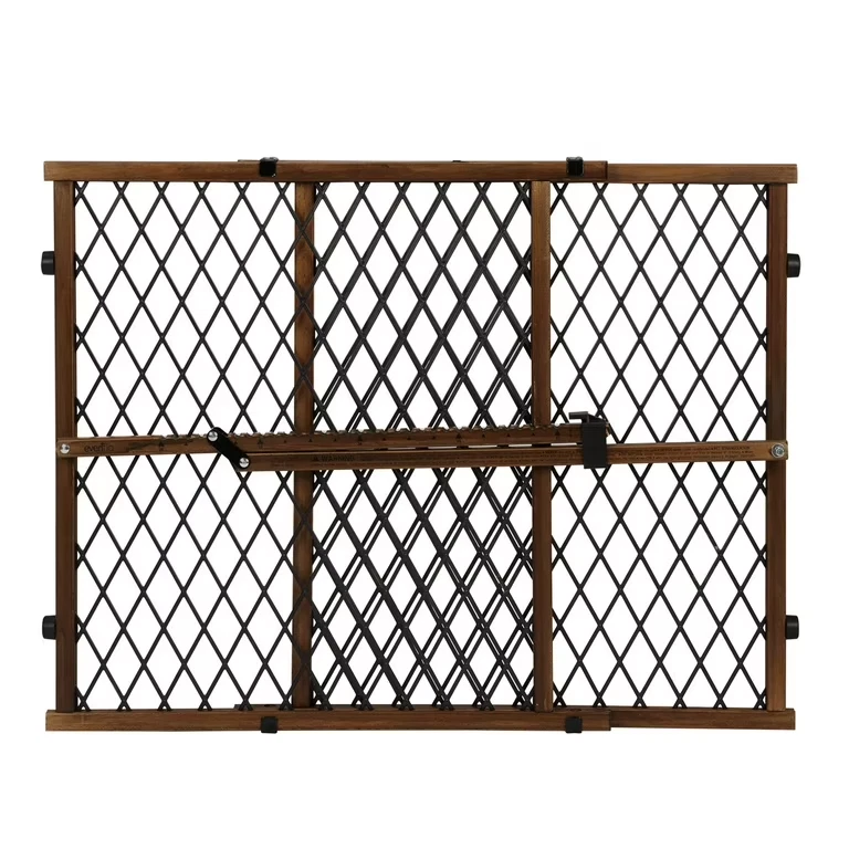 Evenflo Position and Lock Adjustable Wooden Doorway Baby/Pet Gate