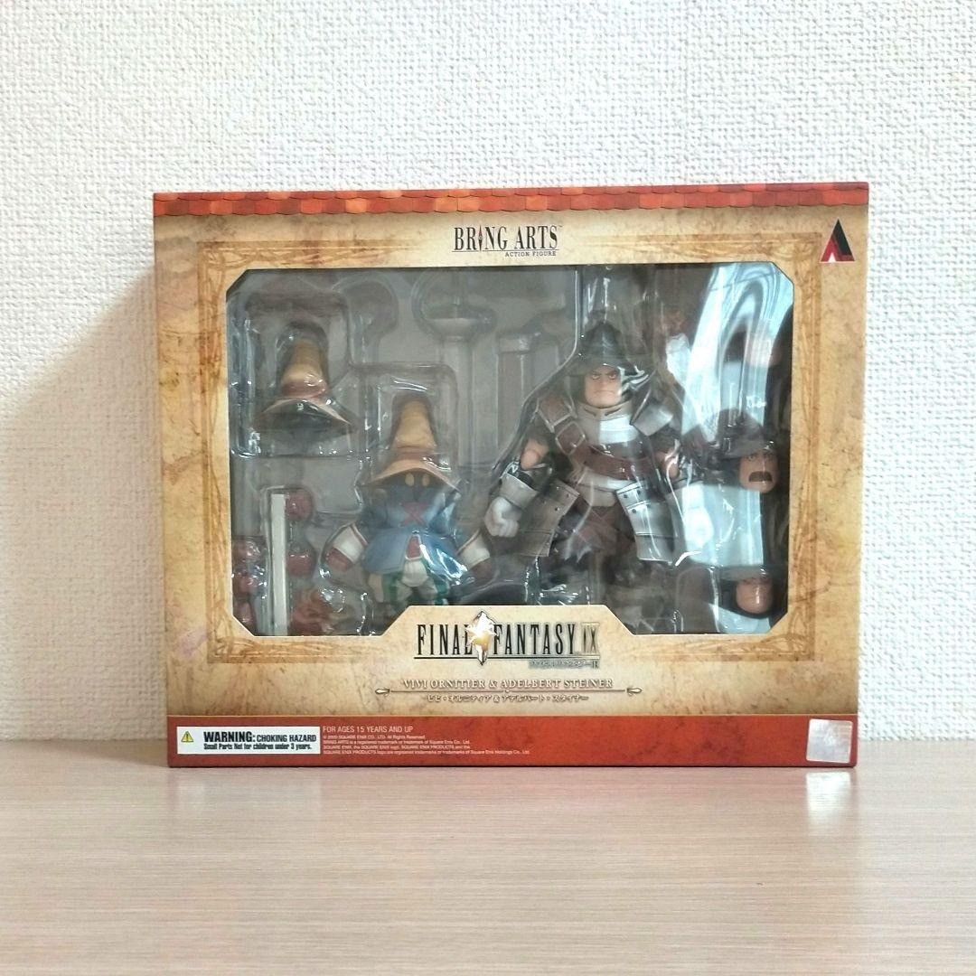 Figura Final Fantasy IX Vivi Ornitier Adelbert Steiner Trae Artes PVC Juguete de Acción