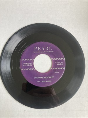 The Three Dukes, Madame Papooley Vinyl Single