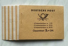DDR Markenheftchen - 5x  MH 3 b kompl postfrisch- alle DV lIII 18 185 2441.61 -