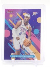 SHAI GILGEOUS-ALEXANDER 2025-26 TOPPS FINEST COMMON PURPLE #66 /250 Q5300