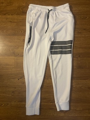 Public Records White Jogger sweatpants men s size small