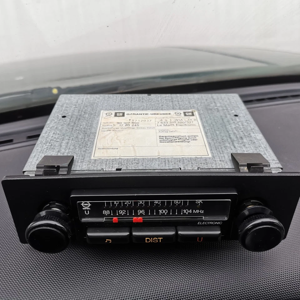 Opel Le Mans Electronic Kapitän/Admiral/Diplomat Oldtimer Autoradio -geprüft TOP - Bild 4 von 4