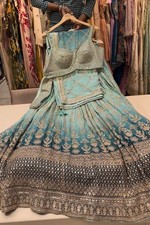 LEHENGA CHOLI INDIAN BOLLYWOOD WEDDING PARTY PAKISTANI WEAR READYMADE