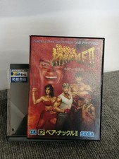 SEGA Bare Knuckle II G-4091 Beat 'Em Up Video Game Complete