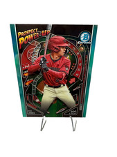 Druw Jones 2024 Bowman Chrome Prospect Power-Up Aqua Refractor /125 #PP-4