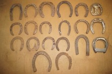 20 gebrauchte *** besondere *** Hufeisen zum Basteln oder dekorieren