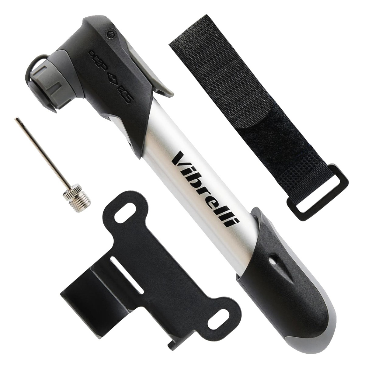 AIR Master Mini Bike Pump 120 PSI Presta Schrader Valve