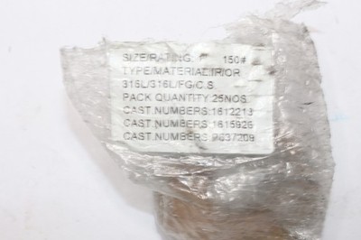 (10-Pk) Lamons Spiral Wound Flange Gasket 1'' 316L/FG