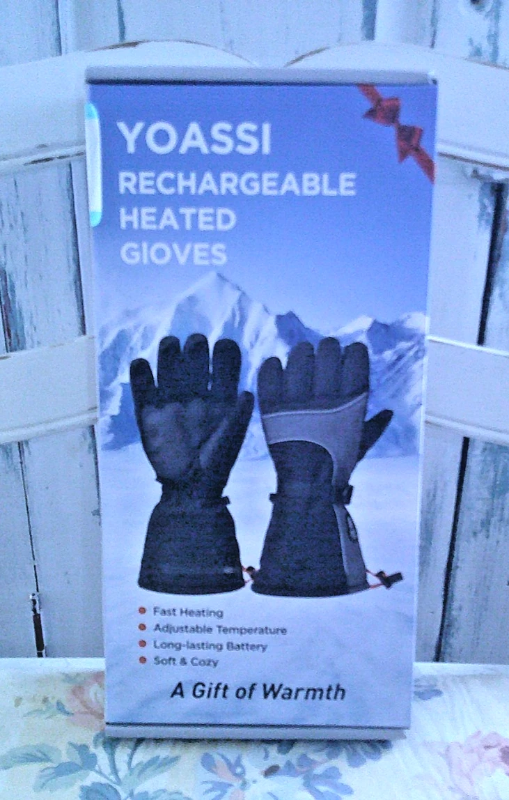 Yoassi Heated Gloves 7.4V 3000 mAh 3 settings Touchscreen Large Heated Gloves