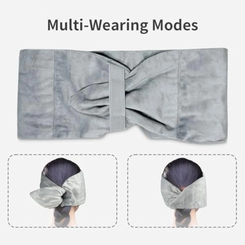 Sleep Aid Weighted Eye Mask Washable Sleeping Mask Blackout Eye Mask  Night Use - Image 3 of 4