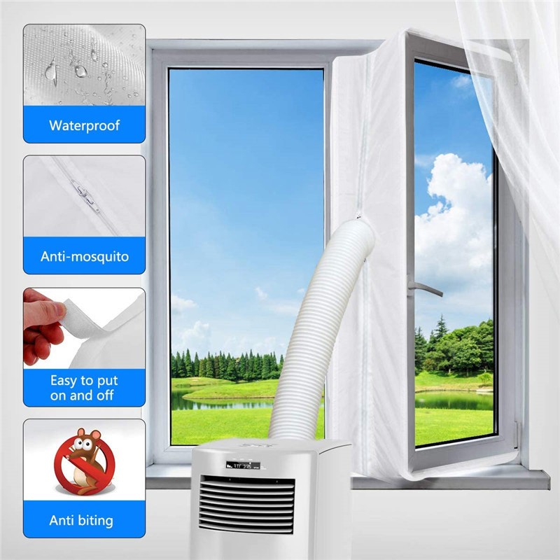 4m Airlock Sealing Portable Mobile Air Conditioner Window Sealing Accessories