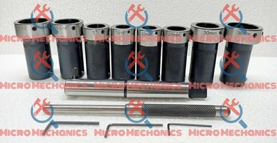 MT3 Die Holder Kit For Lathe Tailstock Morse Taper 3 Sliding Type- Inch & MM USA
