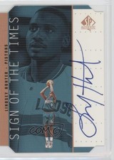 1998-99 SP Authentic Sign of the Times Bronze Lindsey Hunter #LH Auto 0v1