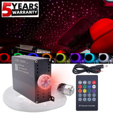 12V DIY Audio Fiber Optic Star Light kit For Car Headliner Roof Ceiling Lights A