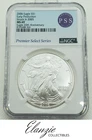 2006 American Silver Eagle Struck in 2005 Early Production NGC MS69 Premier