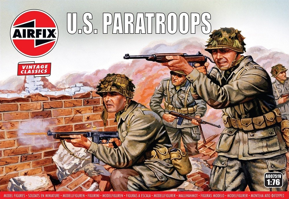 Airfix A00751V - 1/76 US Paratroops - New