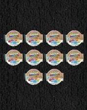 Lot Of 10 Mystery Dumpling Squishy RMS Crazy Fun Mini Teal Ribbon Edition