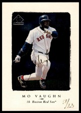 2001 SP Authentic Mo Vaughn Buybacks (1998 SP AUTHENTIC) SSP #/23 AUTO UDA HOLO