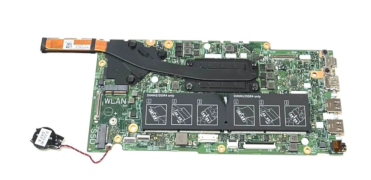 Dell Inspiron 5482 2-in-1 Laptop Motherboard i7-8565U X191P