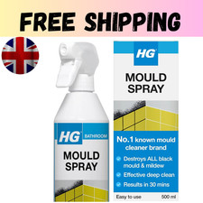HG Mould Spray 500ml Mould Cleaner Spray Removes Mould & Mildew (FAST DELIVERY) 11.54 per litre