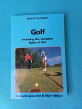 Teach Yourself Golf by Bernard Gallacher and Mark Wilson