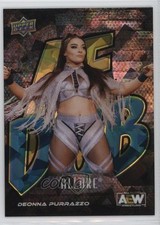 2024 Upper Deck Allure AEW AE Dub Green Quartz 98/99 Deonna Purrazzo 12l5