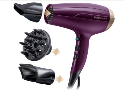 REMINGTON Haartrockner D5219 Your Style Haaransatz-Booster Ionen