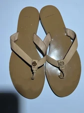 Tory Burch Women Manon Leather Thong Sandals