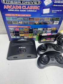 Sega Megadrive Arcade Classic Wireless Console with 60 Games Boxed