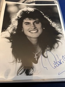 Gabriela Sabatini Signed Photo 8x10 B&W, Tennis Player  Autograph