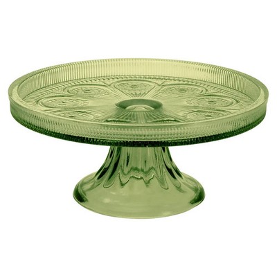 Olive Codi Glass Cake Stand 8.25''