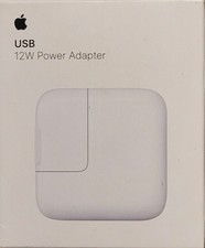 Apple 12W USB Power Adapter Original for iPhone iPad iPod - White A2167 NIB