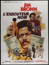 SLAUGHTERS BIG RIP-OFF 1973 Original French Poster 23x32 Jim Brown