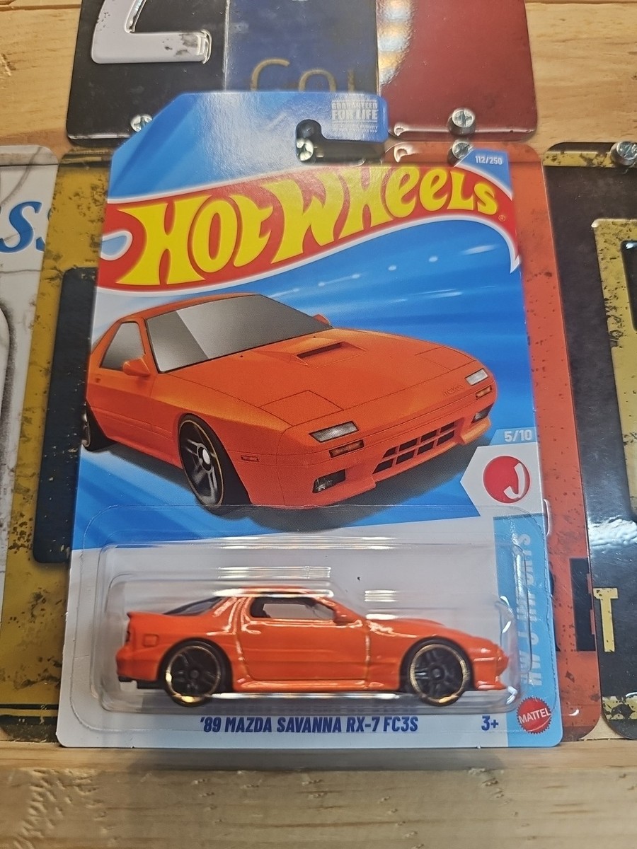 Hot Wheels MAZDA RX-3 オレンジ Hot Wheels '89 Mazda Savanna RX-7 FC3S Orange 112/250 | eBay