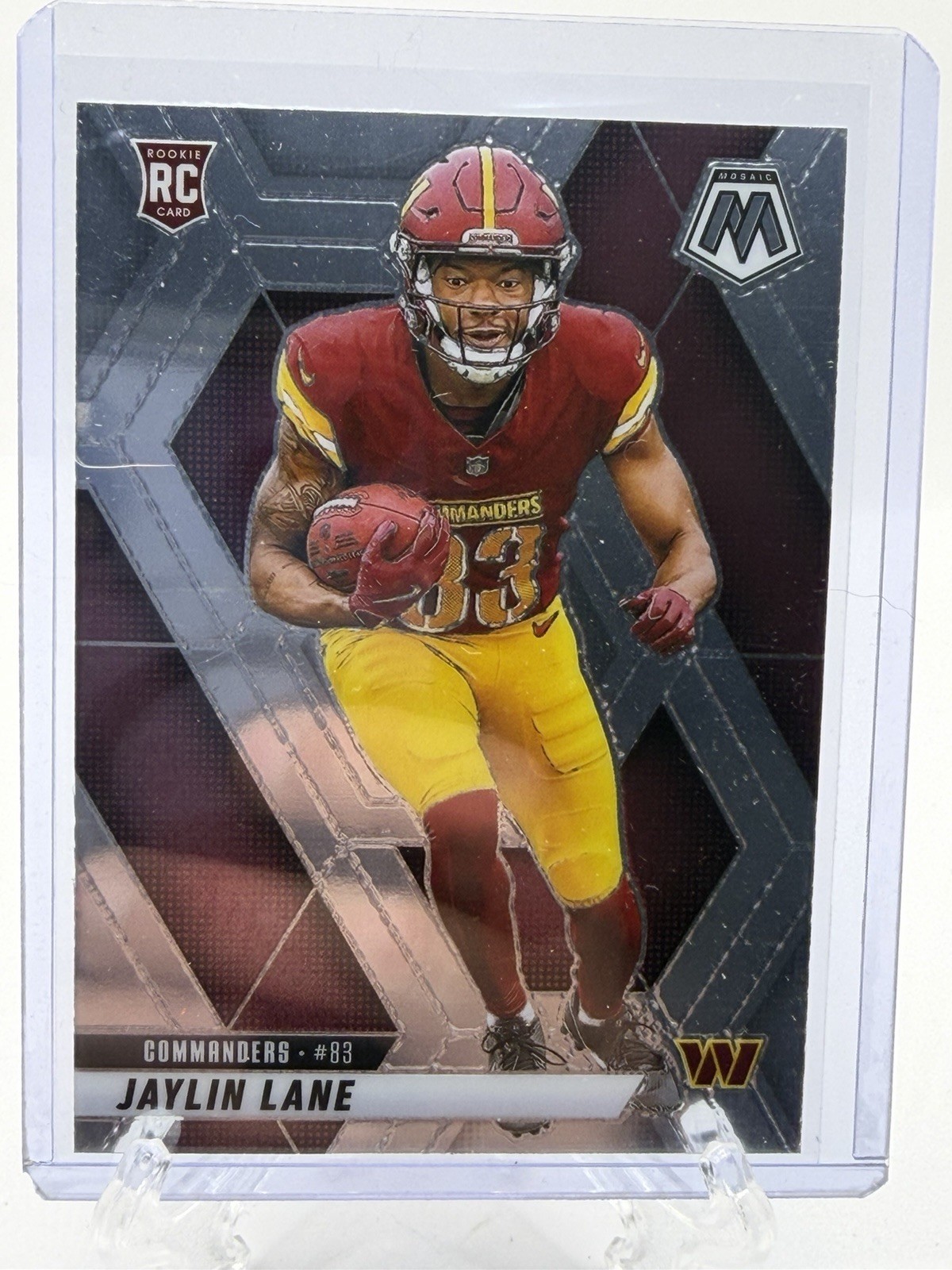 2025 Panini Mosaic Jaylin Lane RC Rookie #306 Washington Commanders