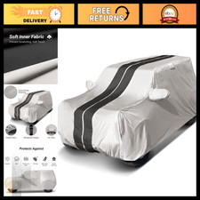 All Weather SUV Car Cover for Jeep Wrangler 4-Door 2007-2026 - Waterproof  Du