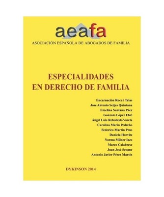 Especialidades en derecho de familia, Encarna . . . [et al. ] Roca i Trias