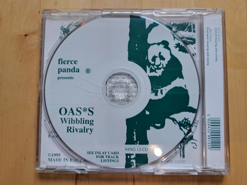 Oasis Wibbling Rivalry Rare Interview CD 1995 Liam & Noel Gallagher - Bild 2 von 3