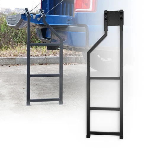 Universal Adjustable Pickup Truck Tailgate Ladder Foldable Rear Gate Step Ladder