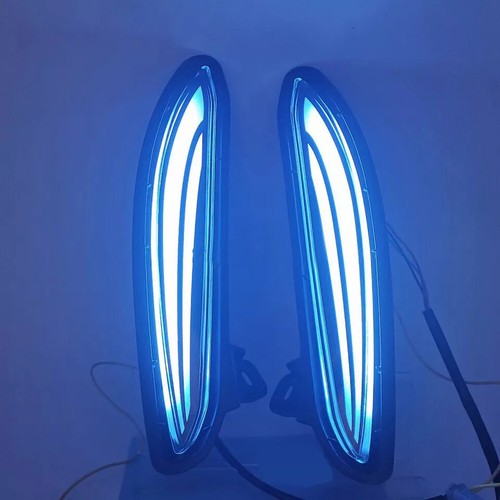 Par de luces antiniebla LED DRL diurnas parachoques para Toyota Venza 2021-2023 - Imagen 4 de 12
