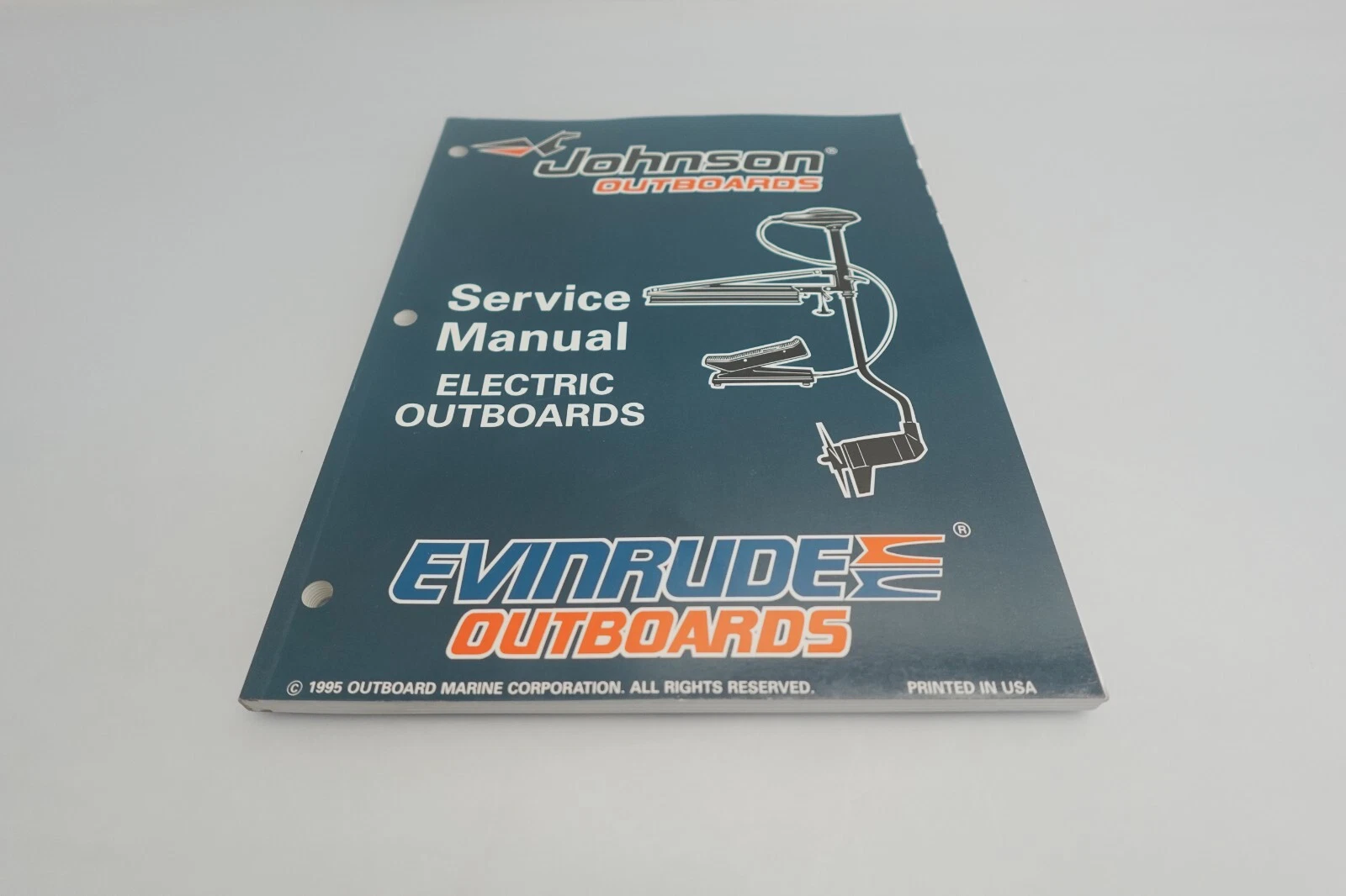 1995 Johnson / Evinrude OEM Electric Outboards Service Manual 507119