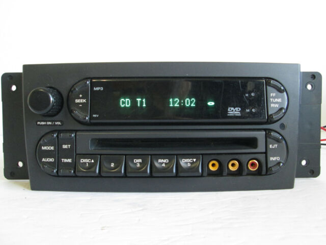 04 05 06 07 08 Chrysler Pacifica Radio AM FM CD DVD Player